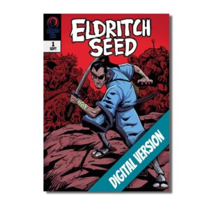 The digital edition cover for my gritty, black-and-white world of outlaw comics with this piece of Cthulhu from my new comic, Eldritch Seed. This isn't your average cosmic horror—this is a brutal, old-school take on Lovecraft's iconic monster, drawn with heavy inks and raw, unfiltered energy. If you're into the aesthetics of 90s indie comics and cosmic horror, this is for you.